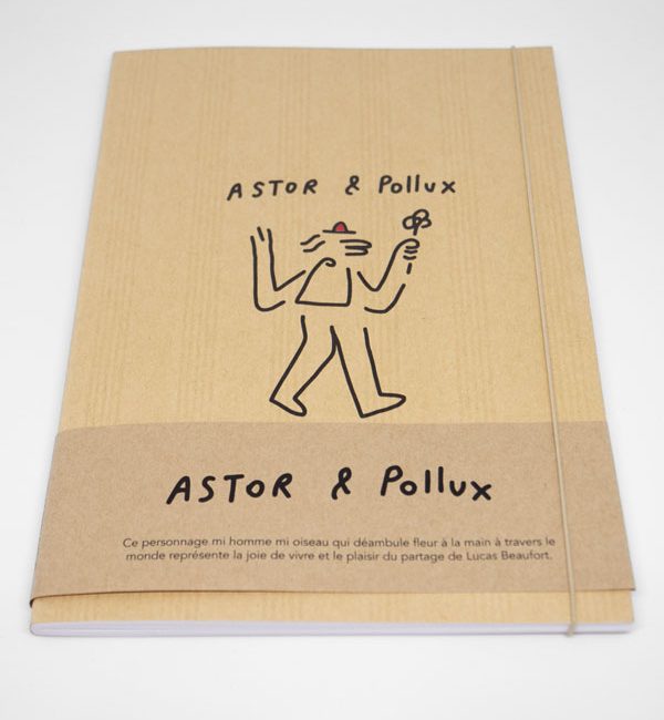 Sketchbook Astor & Pollux / Beige