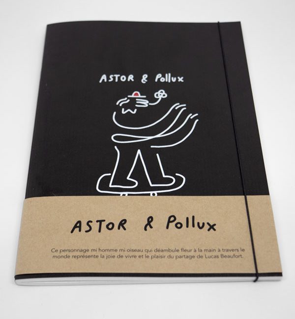 Sketchbook Astor & Pollux / Black